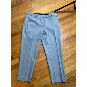 Talbots Hampshire Ankle Dress Pants Cropped Career Gray Size 12P